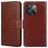 Mobigear Wallet OnePlus 10T Hoesje Bookcase Portemonnee - Bruin