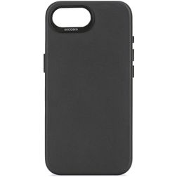 Decoded iPhone 17e Hoesje Echt Leer Backcover Shockproof - Zwart