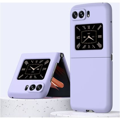 Mobigear Colors Motorola Razr (2022) Hoesje Hardcase Backcover - Paars