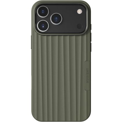 Nudient Bold iPhone 18 Pro Max MagSafe Hoesje Hardcase Backcover - Olive Green