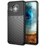 Mobigear Groove Nokia X20 Hoesje Flexibel TPU Backcover - Zwart