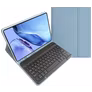 Mobigear Keys iPad Air 11 Inch (2026) Hoes QWERTY Bluetooth Toetsenbord Bookcase + Stylus Houder - Blauw