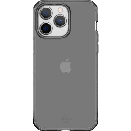 ITSKINS SpectrumClear-R iPhone 14 Pro Max Hoesje Flexibel TPU Backcover Shockproof - Smoke