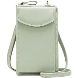 Antonio Fonzo Crossbody Telefoontasje - Large - Mint Green