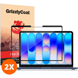 GrizzlyCoat Premium MacBook Neo 13 Inch (2026) Screenprotector Folie - Case Friendly (2-Pack)