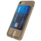 Xccess Card Case iPhone SE (2022) Hoesje Flexibel TPU Backcover - Grijs