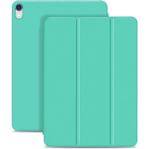 Mobigear Tri-Fold Magnet iPad Pro 11 Inch (2018) Hoes Bookcase - Turquoise
