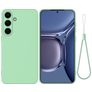 Mobigear Rubber Touch Samsung Galaxy S25 FE Siliconen Hoesje Backcover - Groen