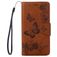 Mobigear Butterfly iPhone SE (2022) Hoesje Bookcase Portemonnee - Bruin