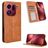 Mobigear Sensation OPPO Find X9 Pro Hoesje Bookcase Portemonnee - Bruin
