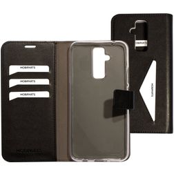Mobiparts Classic Wallet Huawei Mate 20 Lite Hoesje Bookcase Portemonnee - Zwart