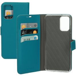 Mobiparts Saffiano Wallet Samsung Galaxy S20 Plus Hoesje Bookcase Portemonnee - Turquoise