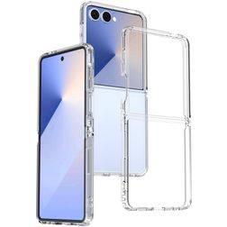 Mobigear Crystal Doorzichtig Samsung Galaxy Z Flip 8 Hoesje Hardcase Backcover - Transparant