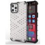 Mobigear Honeycomb iPhone 13 Pro Max Hoesje Hardcase Backcover Shockproof - Wit