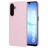 Mobiparts Slim Line Samsung Galaxy A17 MagSafe Hoesje Hardcase Backcover - Blush Pink