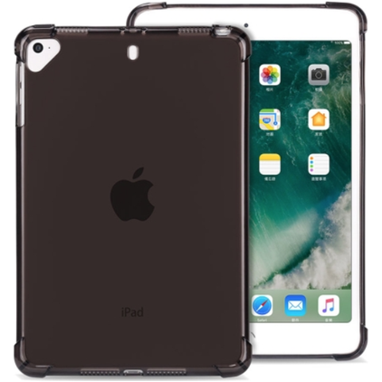 Mobigear Cushion Dunne iPad 6 (2018) Hoes Flexibel TPU Backcover - Zwart