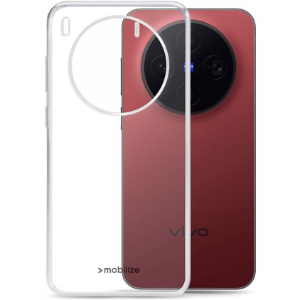 Mobilize Gelly Doorzichtig Vivo X300 Hoesje Flexibel TPU Backcover - Transparant