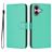 Mobigear Urban Wallet iPhone 16 Hoesje Bookcase Portemonnee - Groen