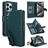 Mobigear Wallet iPhone 15 Pro Hoesje Bookcase Portemonnee - Groen