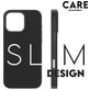 CARE by PanzerGlass Fashionable iPhone 16 Pro Max Siliconen MagSafe Hoesje Backcover - Zwart