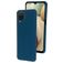 Mobiparts Samsung Galaxy A12 Siliconen Hoesje Backcover - Blueberry Blue