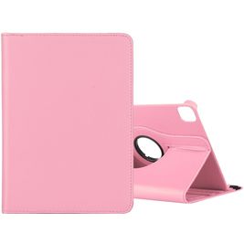 Mobigear DuoStand iPad Pro 12.9 Inch (2021) Hoes Draaibare Bookcase - Roze
