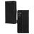 Mobilize Wallet Samsung Galaxy A24 Hoesje Echt Leer Bookcase Portemonnee - Zwart