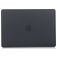 Mobigear Matte MacBook 12 Inch (2015-2017) Hoes Hardshell Laptopcover MacBook Case - Zwart - Model A1534