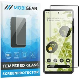 Mobigear Premium Google Pixel 6a Glazen Screenprotector - Case Friendly - Zwart