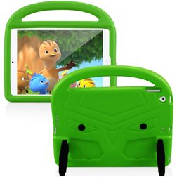 Mobigear Buddy iPad 7 (2019) Kinder Tablethoes met Handvat - Groen