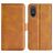Mobigear Slim Magnet OnePlus Nord CE 4 Lite Hoesje Bookcase Portemonnee - Cognac