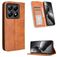 Mobigear Sensation Xiaomi 14T Hoesje Bookcase Portemonnee - Bruin