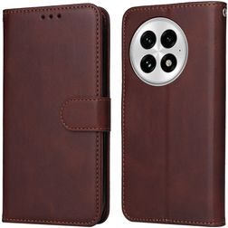 Mobigear Wallet OnePlus 13 Hoesje Bookcase Portemonnee - Bruin