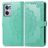 Mobigear Mandala OnePlus Nord CE 2 Hoesje Bookcase Portemonnee - Groen