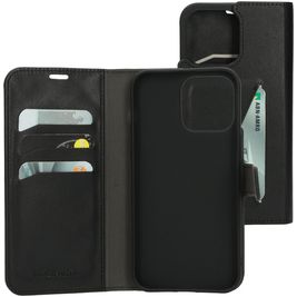 Mobiparts Classic Wallet iPhone 14 Pro Max Hoesje Bookcase Portemonnee - Zwart