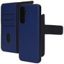 Mobiparts Samsung Galaxy A17 Hoesje Echt Leer Uitneembare 2in1 Bookcase Portemonnee - Blauw