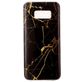 Mobigear Marble Samsung Galaxy S8 Hoesje Flexibel TPU Backcover - Zwart