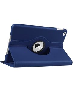 Mobigear DuoStand iPad Mini 4 (2015) Hoes Draaibare Bookcase - Donkerblauw