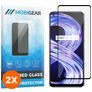 Mobigear Premium Realme 8 Glazen Screenprotector - Case Friendly - Zwart (2-Pack)