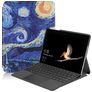 Mobigear Design Microsoft Surface Go 2 Hoes Bookcase - The Starry Night