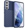 Mobigear Groove Samsung Galaxy S23 Plus Hoesje Flexibel TPU Backcover - Blauw