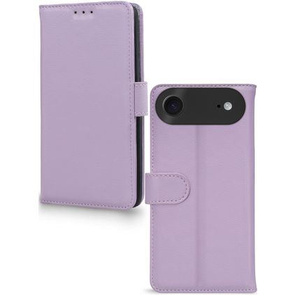 Mobilize Premium Gelly iPhone Air Hoesje Bookcase Portemonnee - Paars