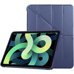 Mobigear Origami iPad Air 4 (2020) Hoes Bookcase - Blauw