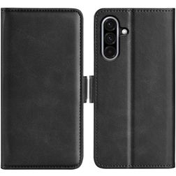 Mobigear Slim Magnet Samsung Galaxy A36 Hoesje Bookcase Portemonnee - Zwart