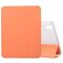 Mobigear Tri-Fold Gel iPad 11 (2025) Hoes TPU,Kunstleer Bookcase + Stylus Houder - Oranje