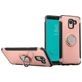 Mobigear Armor Ring Samsung Galaxy J6 (2018) Hoesje Hardcase Backcover Shockproof met Ringhouder - Roségoud