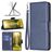 Mobigear Excellent Motorola Moto E32 Hoesje Bookcase Portemonnee - Blauw
