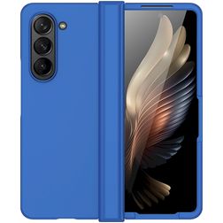Mobigear Colors Samsung Galaxy Z Fold 5 Hoesje Hardcase Backcover - Donkerblauw