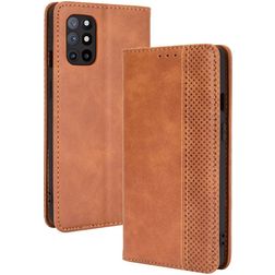 Mobigear Sensation OnePlus 8T Hoesje Bookcase Portemonnee - Cognac