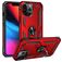 Mobigear Armor Ring iPhone 14 Pro Max Hoesje Hardcase Backcover Shockproof met Ringhouder - Rood